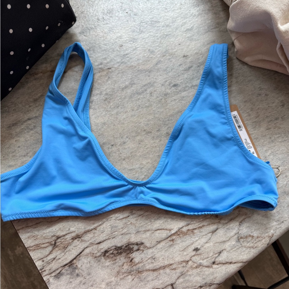 SKIMS Vibrant Blue Swim Top